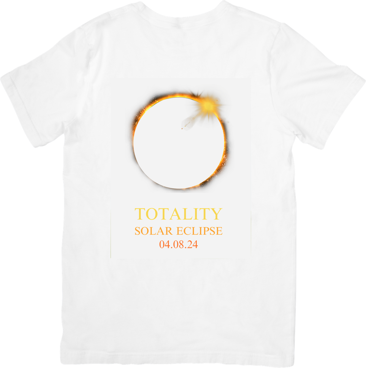 Solar Eclipse Totality T-Shirt | 2024 Astronomy Event Graphic Tee | Stargazer Commemorative Gift