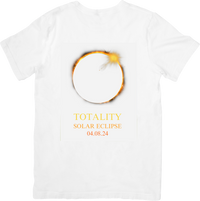 Thumbnail for Solar Eclipse Totality T-Shirt | 2024 Astronomy Event Graphic Tee | Stargazer Commemorative Gift
